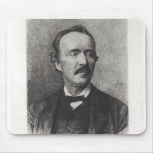 Mousepad Retrato de Heinrich Schliemann