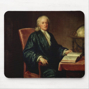 Mousepad Retrato de Isaac Newton, c.1726