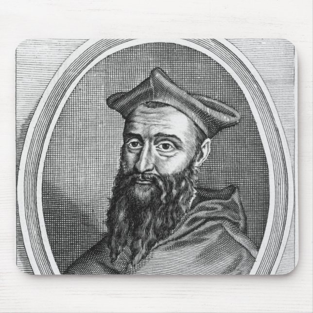 Mousepad Retrato de Jean du Bellay (Frente)