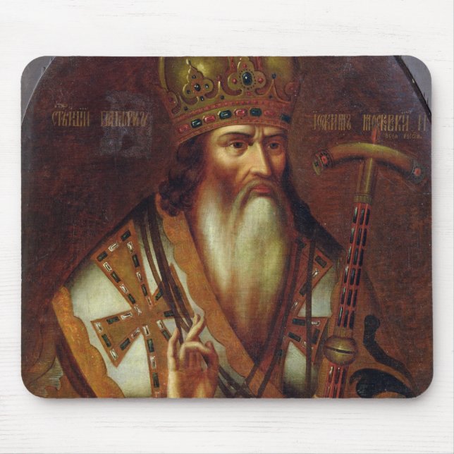 Mousepad Retrato de Joachim, patriarca de Moscovo (Frente)