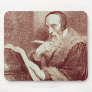 Mousepad Retrato de João Calvino (1509-1564) (gravura)