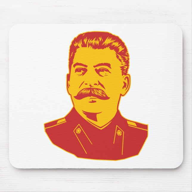 Mousepad Retrato de Josef Stalin (Frente)
