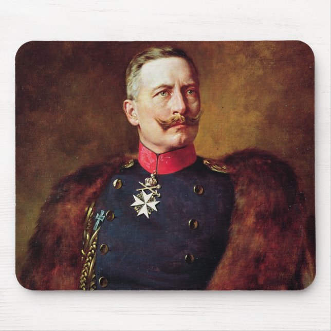 Mousepad Retrato de Kaiser Wilhelm Ii (Frente)