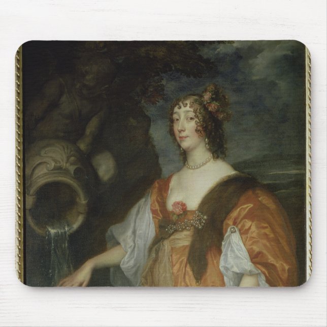 Mousepad Retrato de Lucy Percy, condessa de Carlisle (Frente)