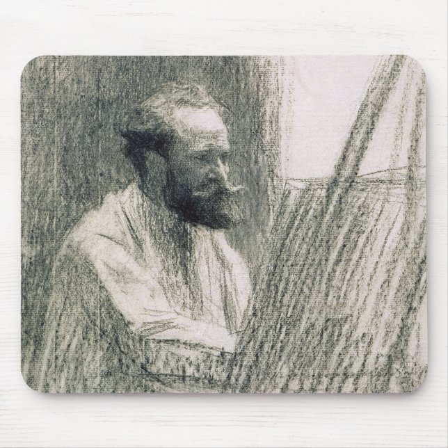 Mousepad Retrato de Manet | de Edouard Manet em sua armação (Frente)