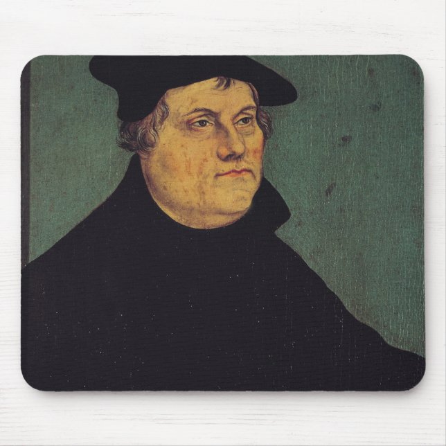 Mousepad Retrato de Martin Luther 1543 (Frente)