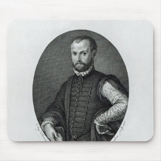 Mousepad Retrato de Niccolo Machiavelli (Frente)