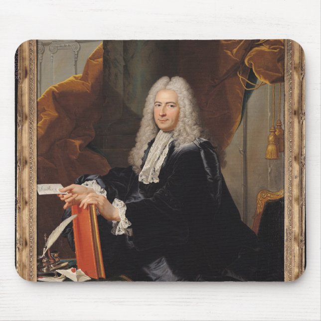 Mousepad Retrato de Philibert Orry (Frente)