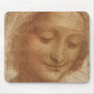 Mousepad Retrato de Santo Anne de Leonardo da Vinci