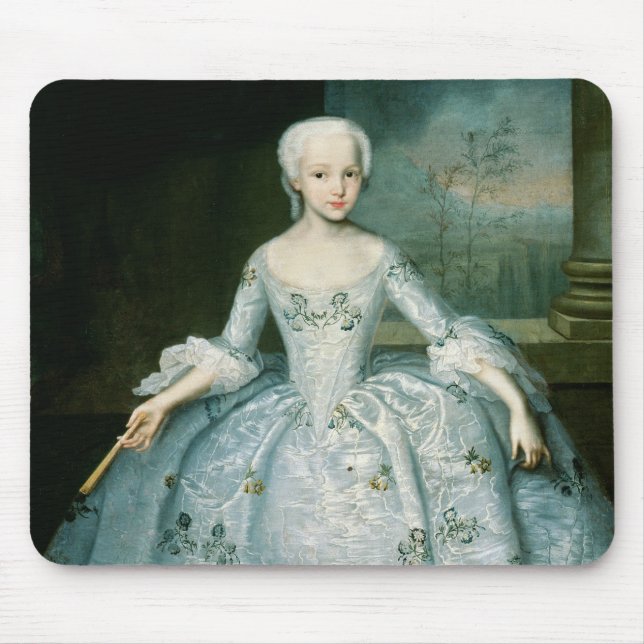 Mousepad Retrato de Sarah Eleonor Fermor 1749-50 (Frente)