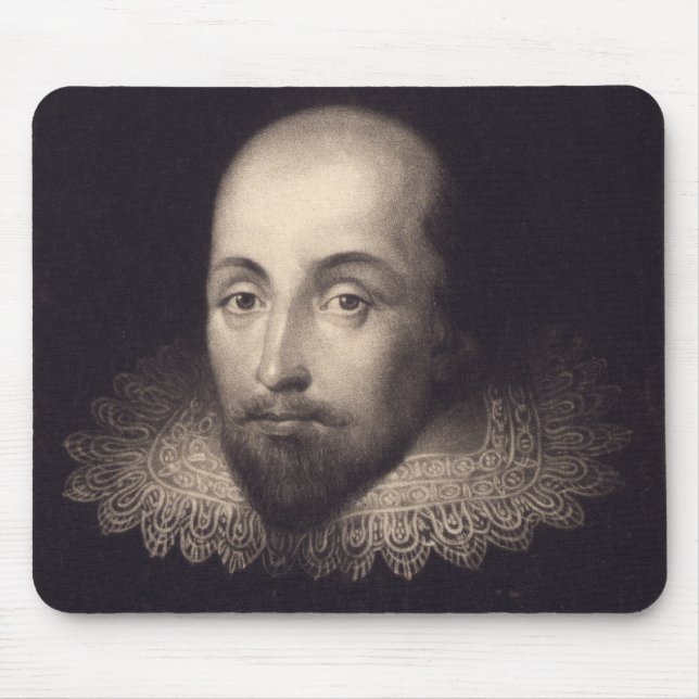 Mousepad "Retrato de Shakespeare" (Frente)