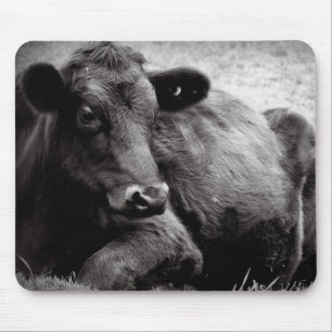 Mousepad Retrato de um Angus