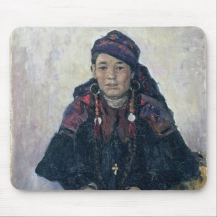 Mousepad Retrato de um Cossack Mulher, 1909
