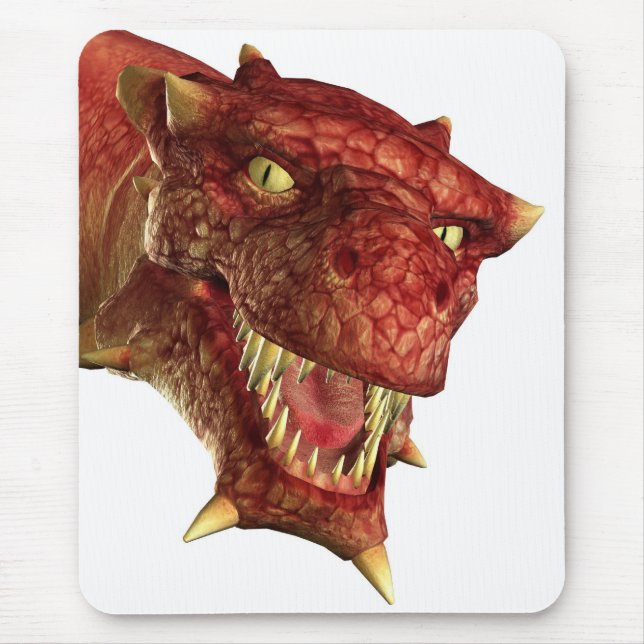 Mousepad retrato de um dragão (Frente)