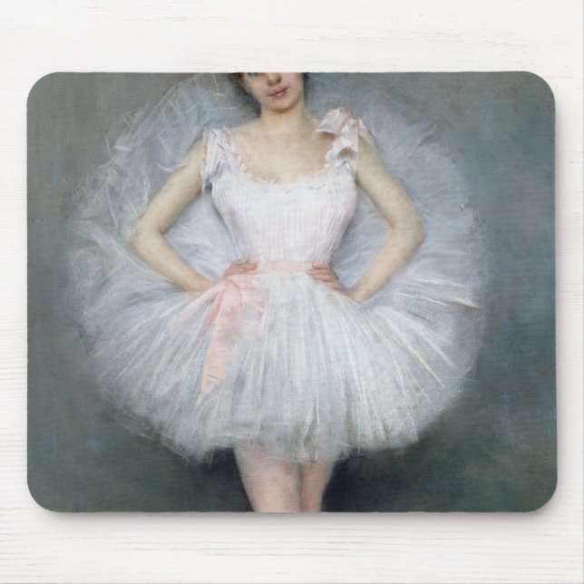 Mousepad Retrato de uma bailarina nova (Frente)