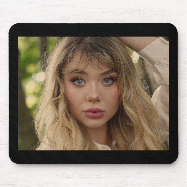 Mousepad Retrato de uma Jovem Senhora (Frente)