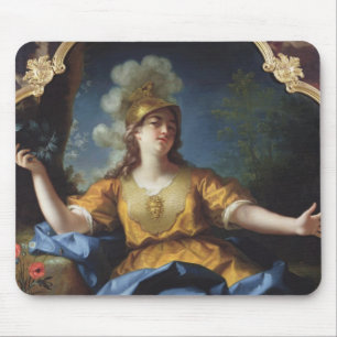 Mousepad Retrato de uma mulher como Minerva, 1730