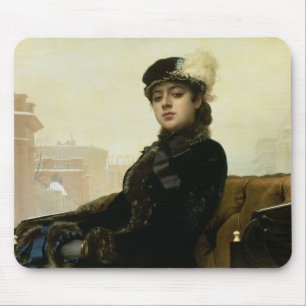 Mousepad Retrato de uma mulher desconhecida, 1883