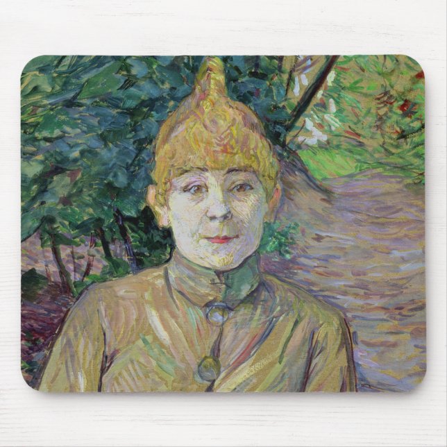 Mousepad Retrato de uma mulher, possivelmente dançarino (Frente)