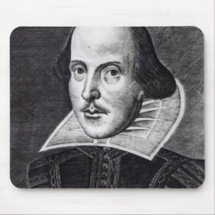 Mousepad Retrato de William Shakespeare