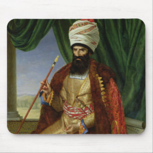 Mousepad Retrato do asker-Khan, embaixador de Persia