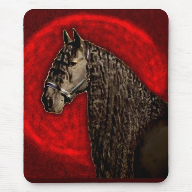 Mousepad Retrato do frisão (Frente)