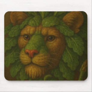 Mousepad Retrato do Leão Renascentista