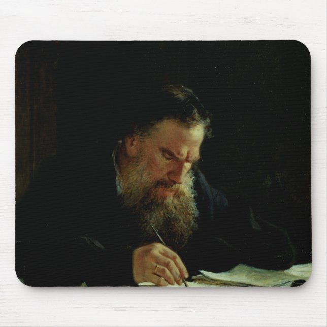 Mousepad Retrato do lev Tolstoy (Frente)
