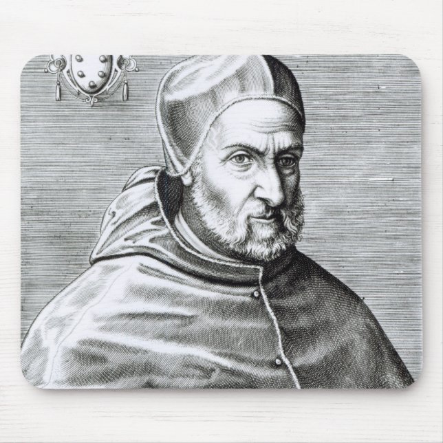 Mousepad Retrato do papa Pius IV, 1559 (Frente)