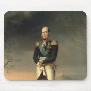 Mousepad Retrato do príncipe Mikhail Barclay de Tolly
