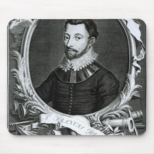 Mousepad Retrato do senhor Francis Drake (Frente)
