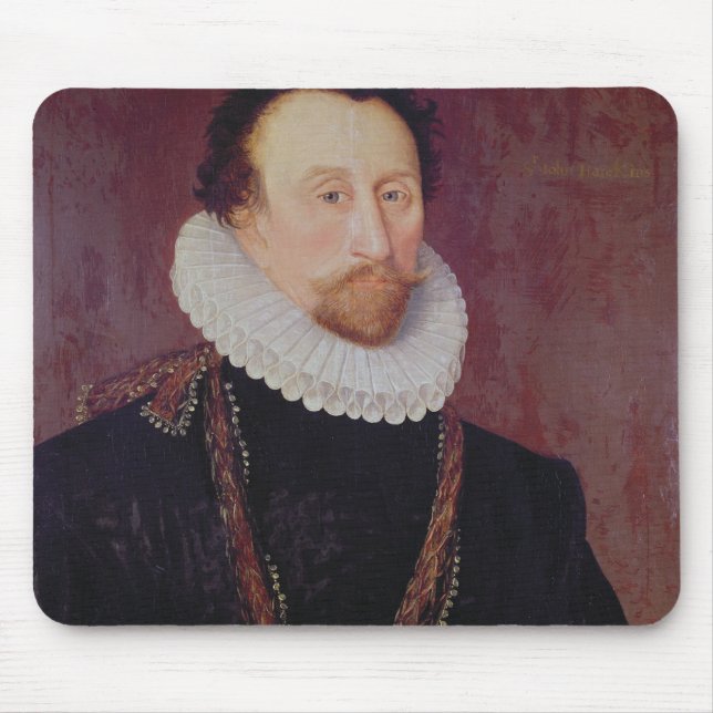 Mousepad Retrato do senhor John Hawkins 1581 (Frente)