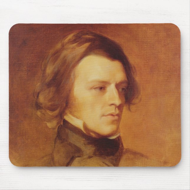 Mousepad Retrato do senhor Tennyson de Alfred (Frente)