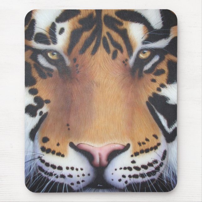 Mousepad Retrato do tigre (Frente)