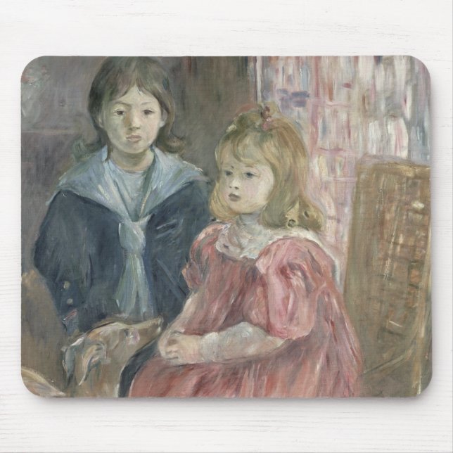 Mousepad Retrato dobro de Charley e de Jeannie Thomas, qui (Frente)