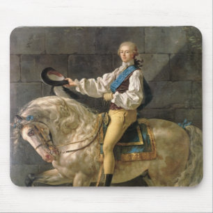 Mousepad Retrato equestre de Estanislau Kostka