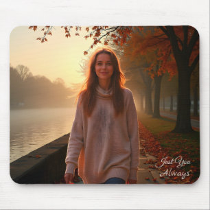 Mousepad Retrato Personalizado Dela – Um Presente Especial