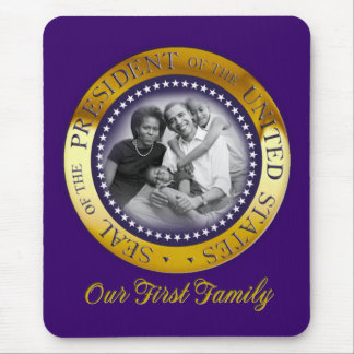Mousepad Retrato presidencial do selo de Obama