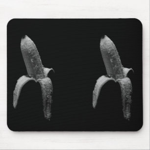 Mousepad Retrato preto e branco da Funny Banana