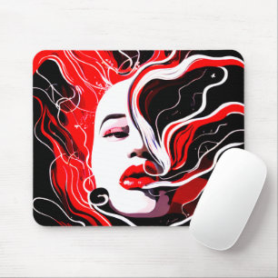 Mousepad Retrato surreal da abstrato