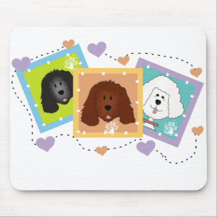 Mousepad Retratos de Cães