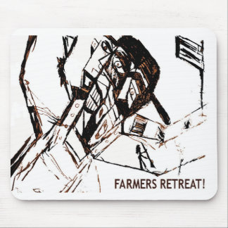 Mousepad RETREAT DOS FARMERS branco