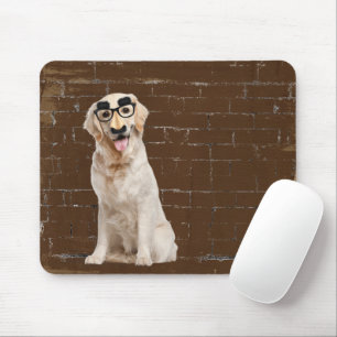Mousepad Retriever de Ouro com proteção engraçada do mou