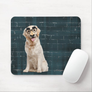 Mousepad Retriever de Ouro com proteção engraçada do mou