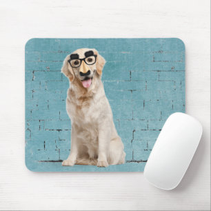 Mousepad Retriever de Ouro com proteção engraçada do mou