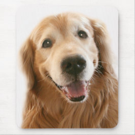 Mousepad Retriever de Ouro sorridente