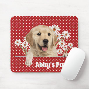 Mousepad Retriever de ouros e Visitas