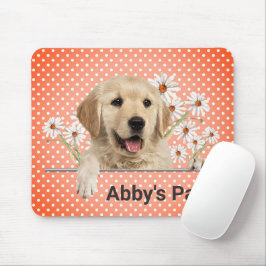Mousepad Retriever de ouros e Visitas