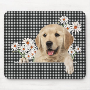 Mousepad Retriever de ouros e Visitas