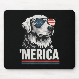 Mousepad Retriever Dourado 4 De Julho Merica